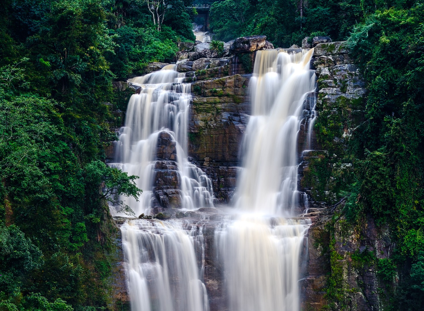 Majestic,Waterfall,Ramboda,Symbol,Of,Sri,Lanka